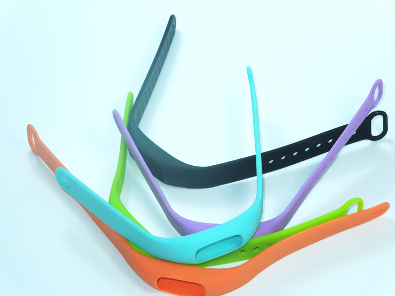 Silicone watchband