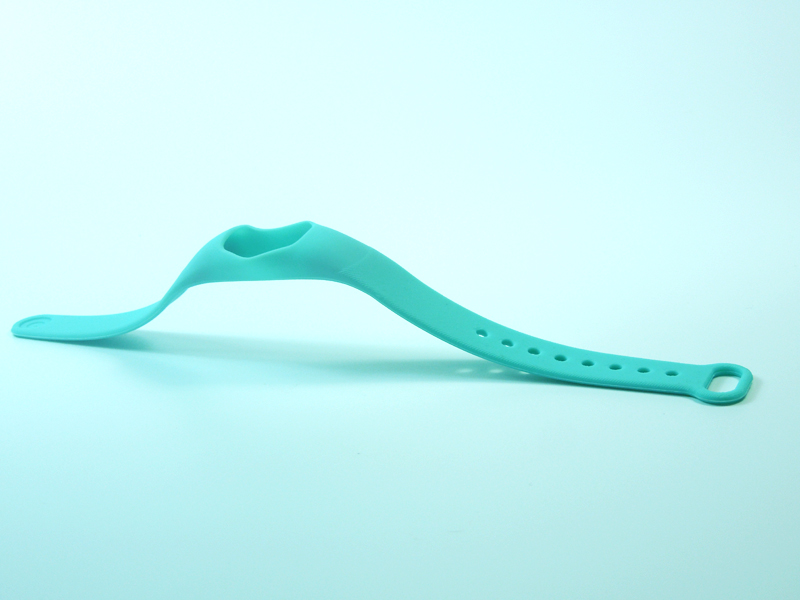 Silicone watchband